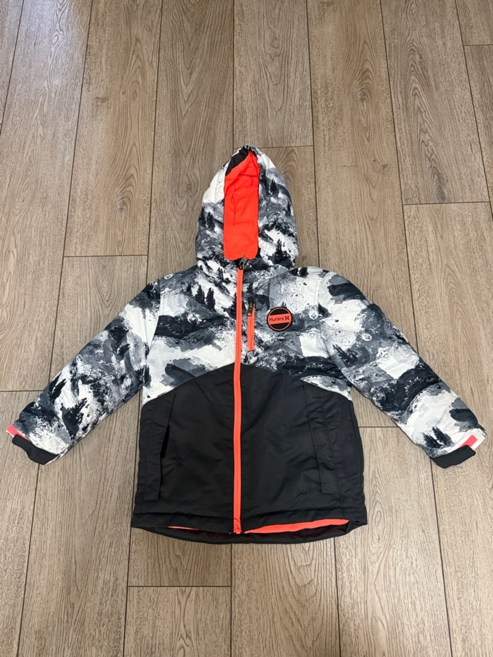 Hurley boys snow jacket